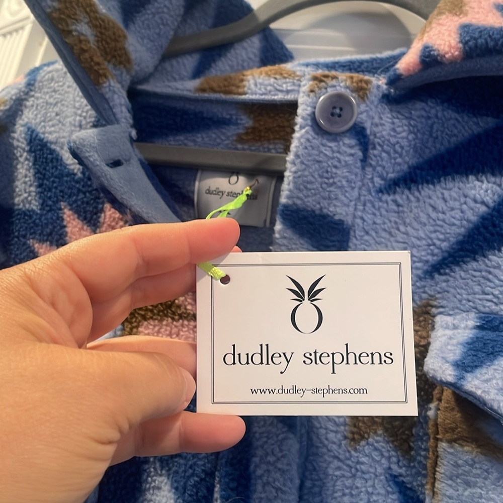 Stylish Blue Patterned Jacket - Picture 3 of 7
